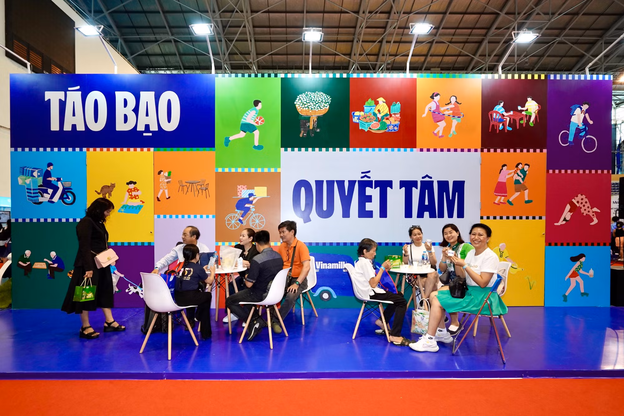 Sức hút của Vinamilk tại triển lãm quốc tế chuyên ngành sữa -0