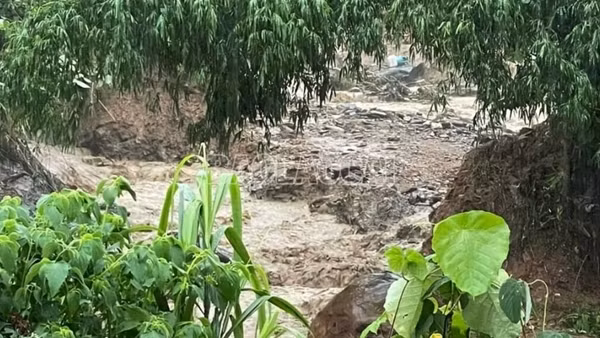 Đi kiểm tra ao cá, hai mẹ con bị lũ cuốn trôi