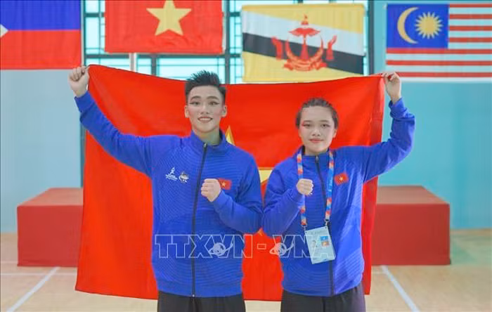 Việt Nam đoạt hai Huy chương Vàng đầu tiên của môn Pencak Silat -0