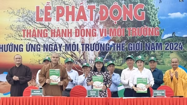 Tổ chức Lễ phát động “Tháng hành động vì môi trường năm 2024”