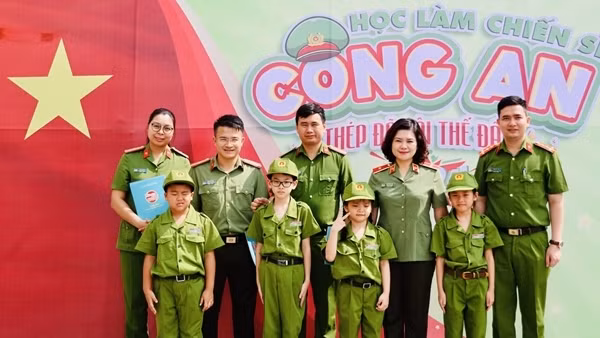 Khai mạc Trại hè trải nghiệm "Học làm chiến sĩ Công an" năm 2024