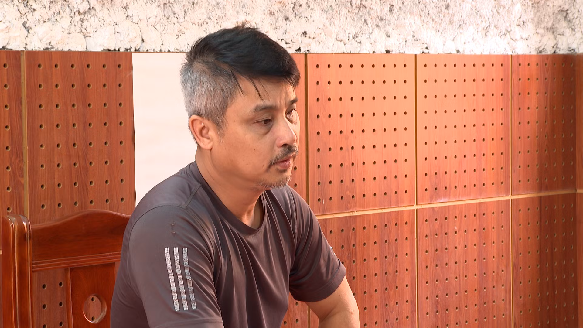 ảnh. đối tượng hoàng sơn hà tại cơ quan điều tra.jpg -0