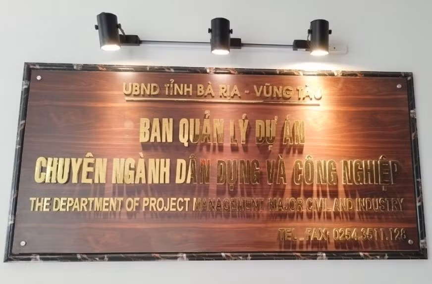 Ban Quản lý Dự án Chuyên ngành DD&CN tỉnh Bà Rịa-Vũng Tàu bị cưỡng chế thuế -0