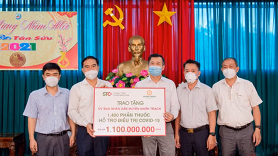 Tập đoàn Hưng Thịnh tiếp thêm nguồn lực giúp các tỉnh, thành chống dịch COVID-19 -0