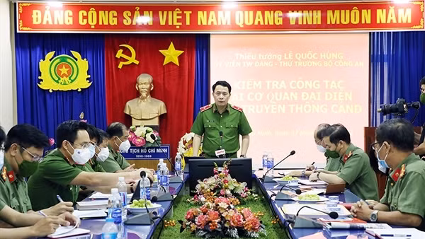 Báo chí Công an nhân dân tiếp tục bám sát cơ sở để có những phản ánh kịp thời