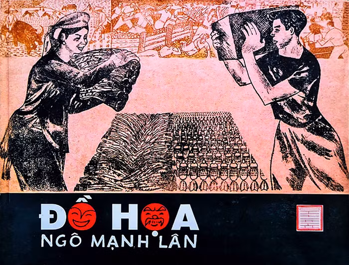 NSND Ngô Mạnh Lân với nghệ thuật đồ họa - mối duyên nghiệp -0