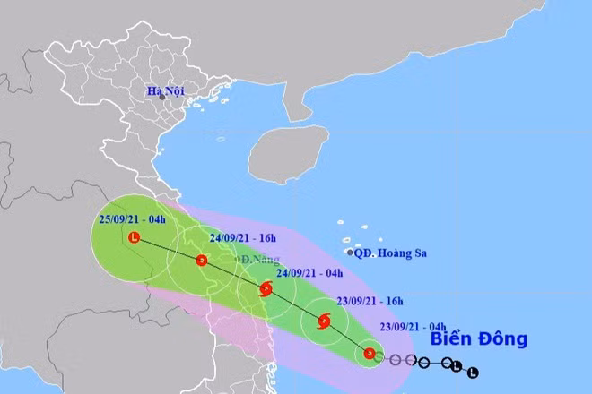 Áp thấp di chuyển nhanh: Các tỉnh quản lý chặt tàu cá ngoài khơi -0