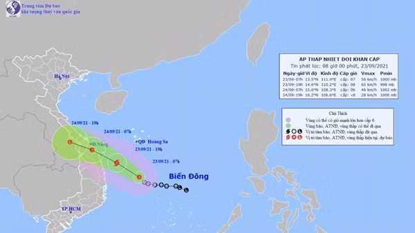 Khẩn trương ứng phó với áp thấp nhiệt đới có khả năng mạnh lên thành bão ảnh 2