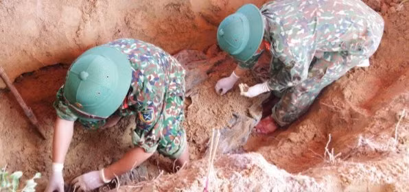 Tìm thấy 6 bộ hài cốt liệt sĩ ở khu vực Nam sông Bến Hải ảnh 4