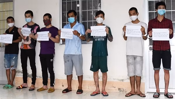 Nhóm chuyên cắt trộm dây điện sa lưới