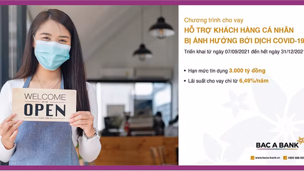 Vay ưu đãi từ&nbsp;BAC A BANK, doanh nghiệp an tâm vượt dịch COVID-19 ảnh 3