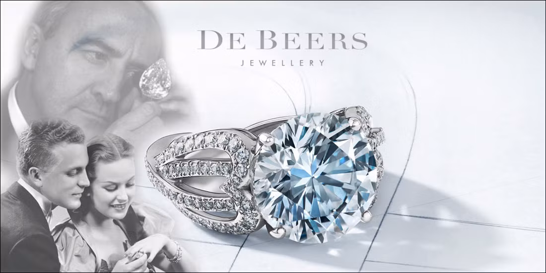 những quảng cáo của de beers đóng phần quan trọng trong việc tăng giá trị của kim cương.jpg -0