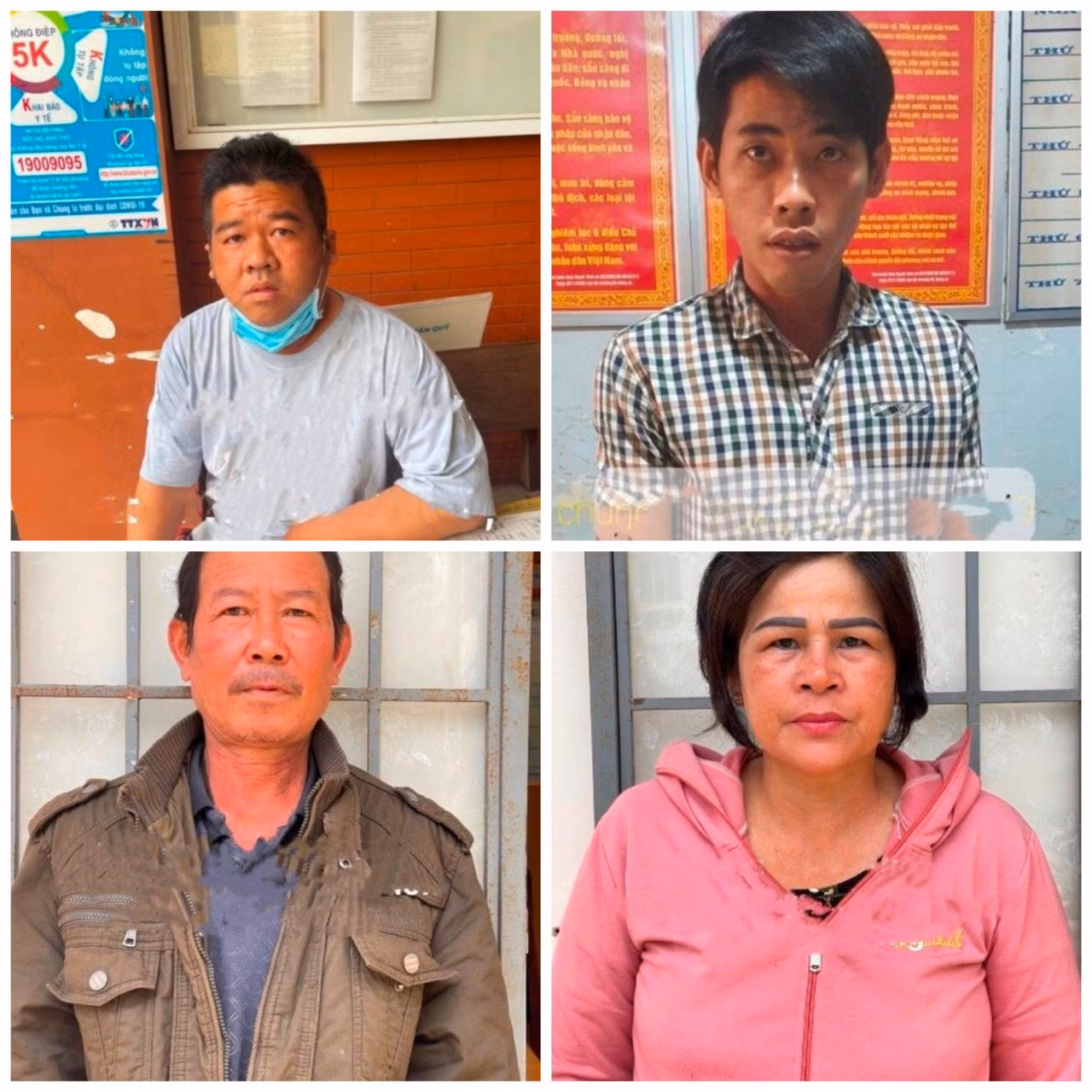 Bắt giữ 4 đối tượng truy nã trong thời gian thực hiện giãn cách xã hội -0