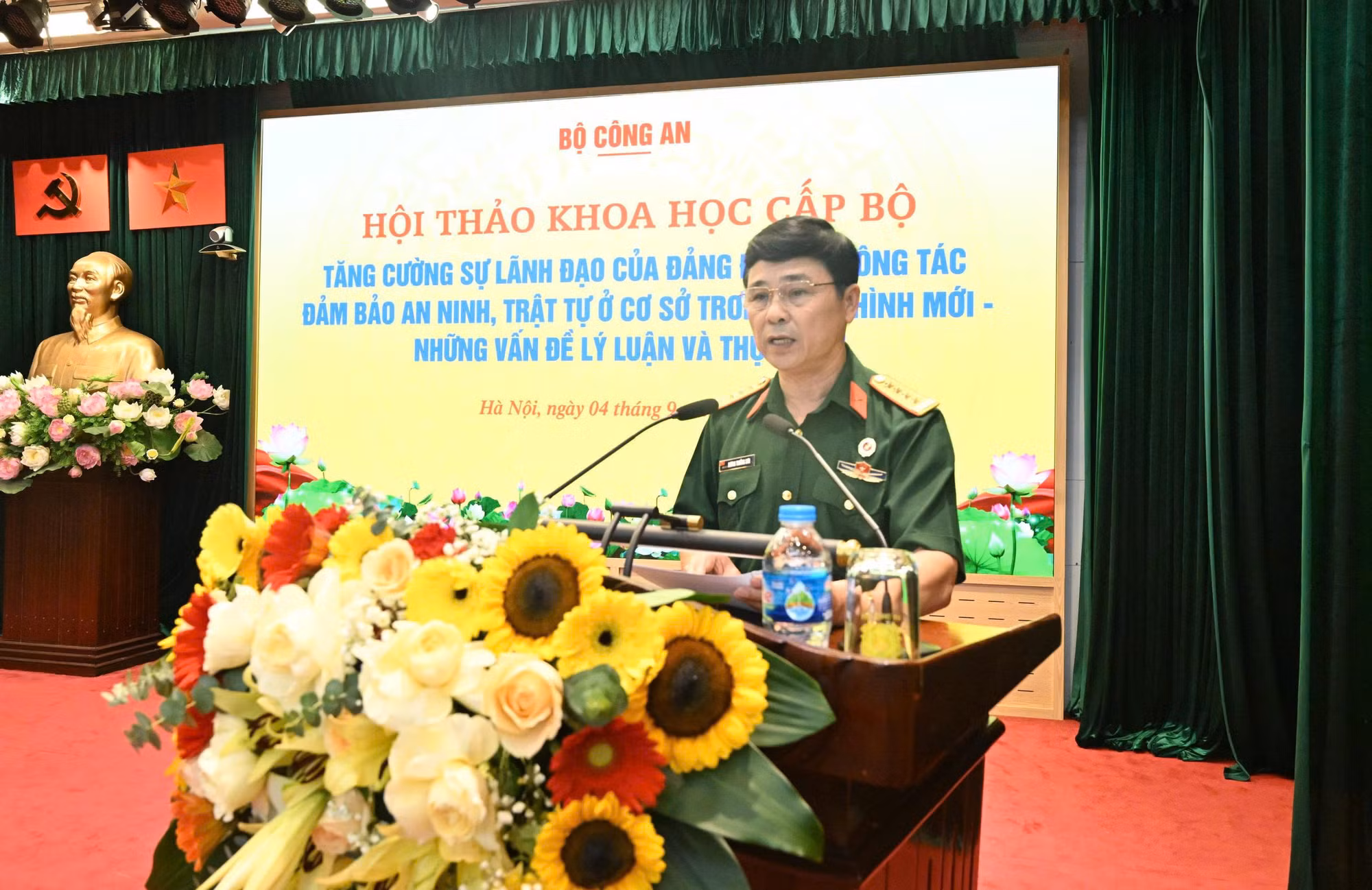 Khẳng định vai trò quan trọng tăng cường sự lãnh đạo của Đảng đối với công tác đảm bảo ANTT ở cơ sở -0