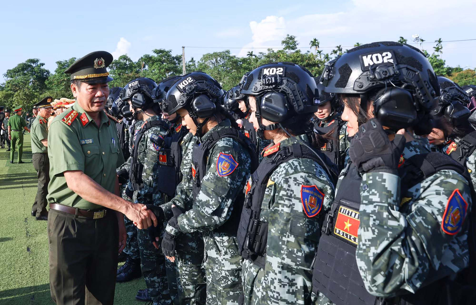 Khí phách CAND trong ngày hội lớn của dân tộc -6