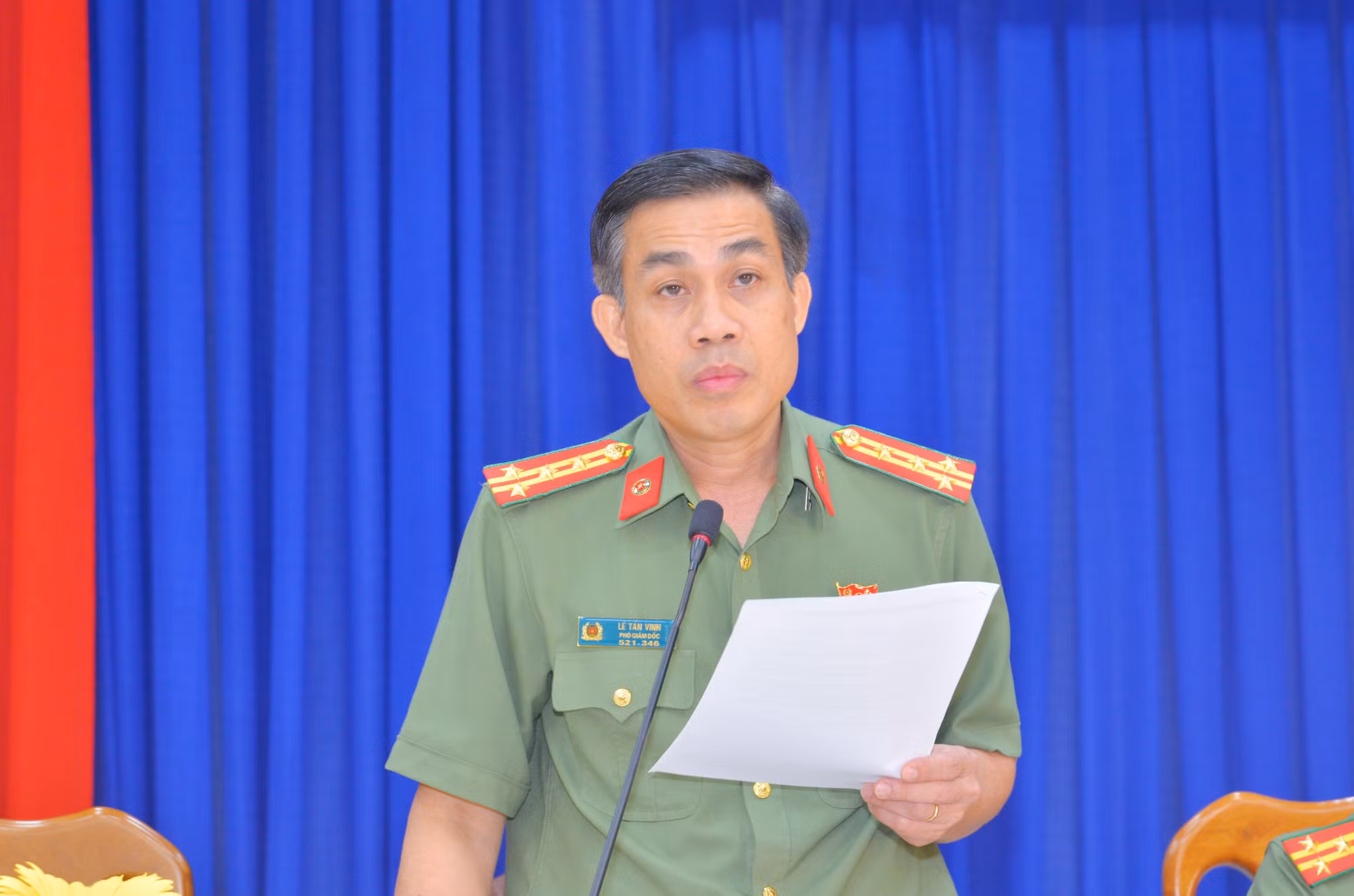 Công an tỉnh Cà Mau giải đáp thắc mắc của lực lượng bảo vệ ANTT cơ sở -0