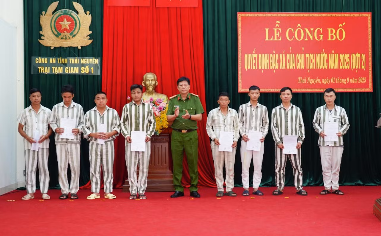 Công bố Quyết định đặc xá của Chủ tịch nước nhân dịp Quốc khánh 2/9 -0