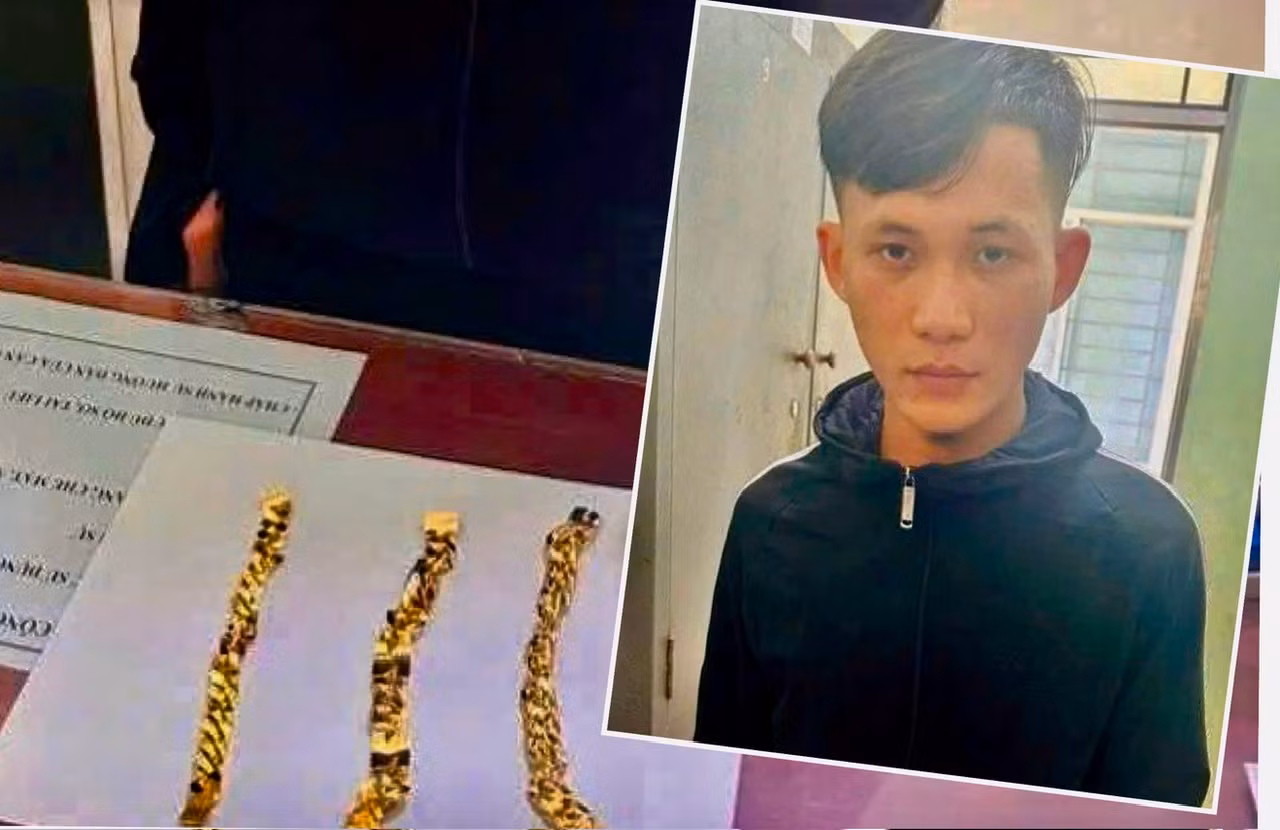 Công an xã vây bắt đối tượng từ TP Hồ Chí Minh đến Tây Ninh cướp giật trong tiệm vàng -0