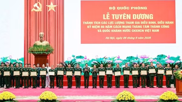 Bộ Quốc phòng tuyên dương các lực lượng tham gia nhiệm vụ A80