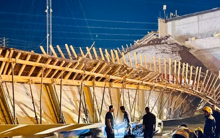 Sập cầu đang xây dựng tại Iraq gây nhiều thương vong -0