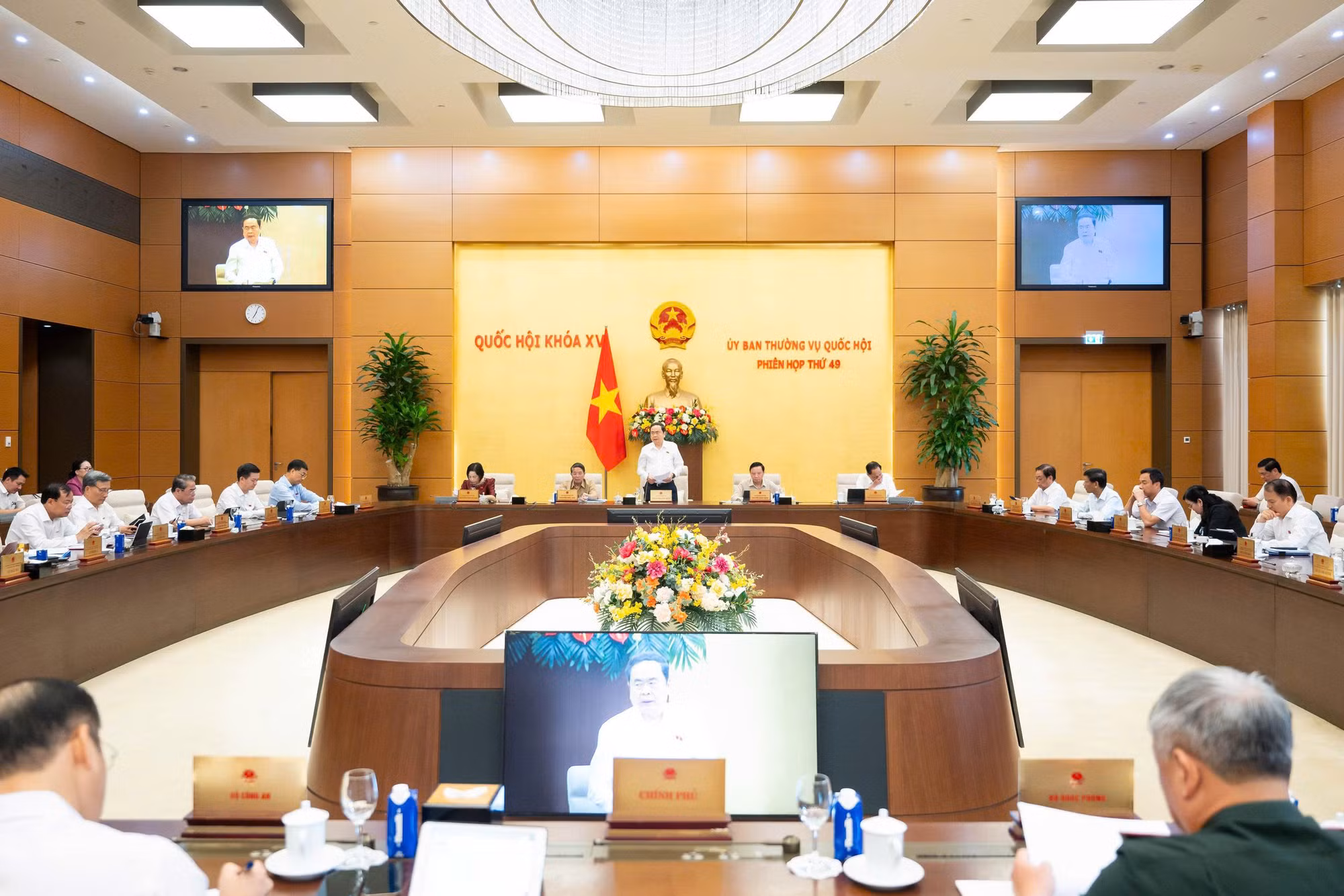 Ủy ban Thường vụ Quốc hội khai mạc Phiên họp thứ 49 -0
