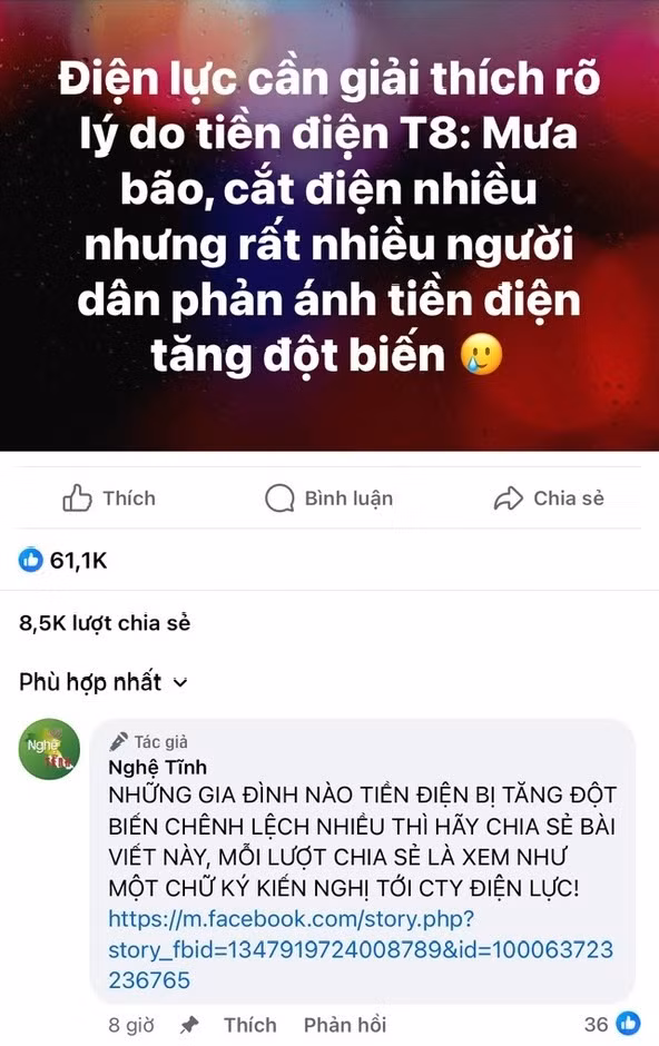 Thực hư việc giá điện tăng đột biến -0