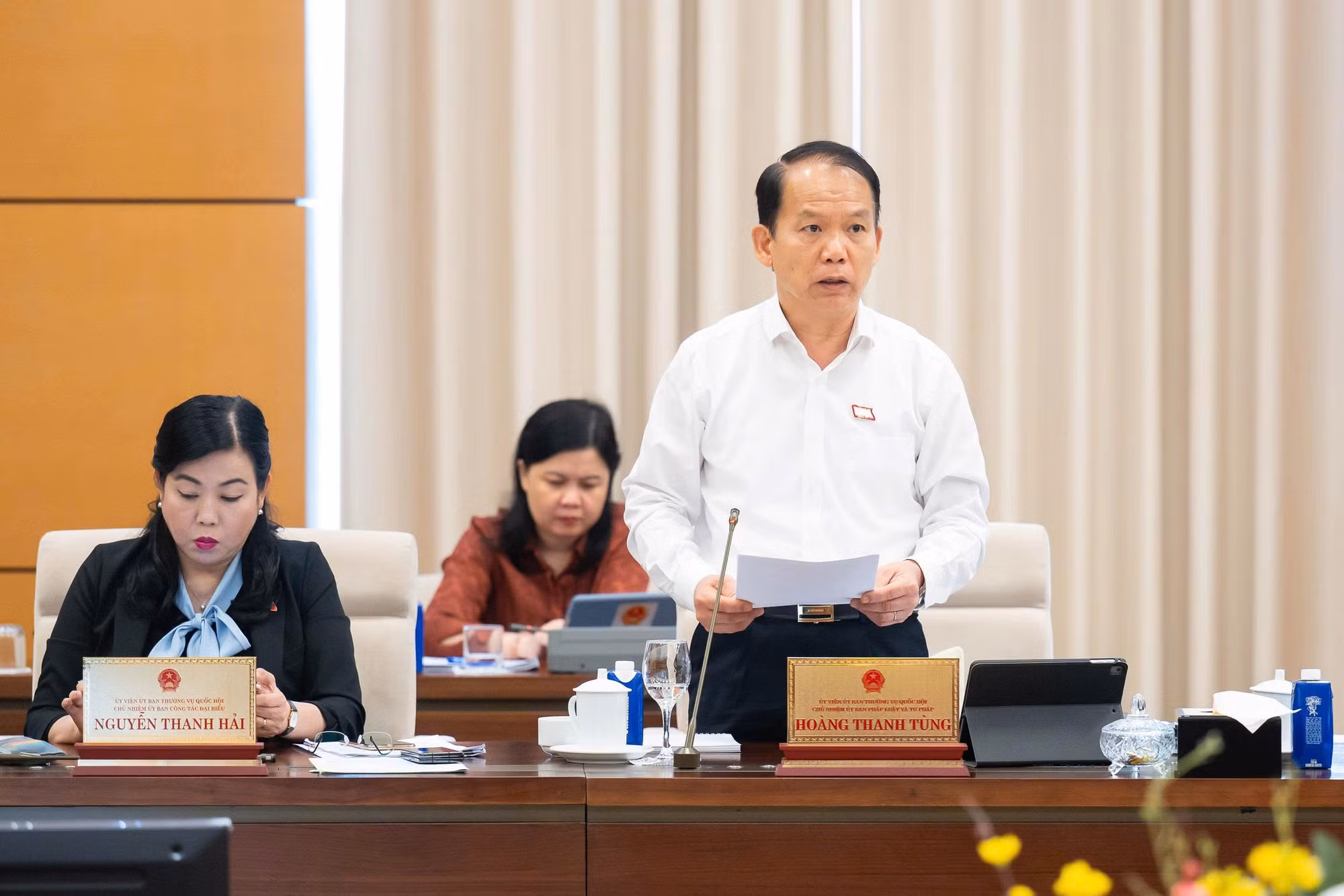 Thẩm tra dự án Luật sửa đổi, bổ sung một số điều của Luật Lý lịch tư pháp -0