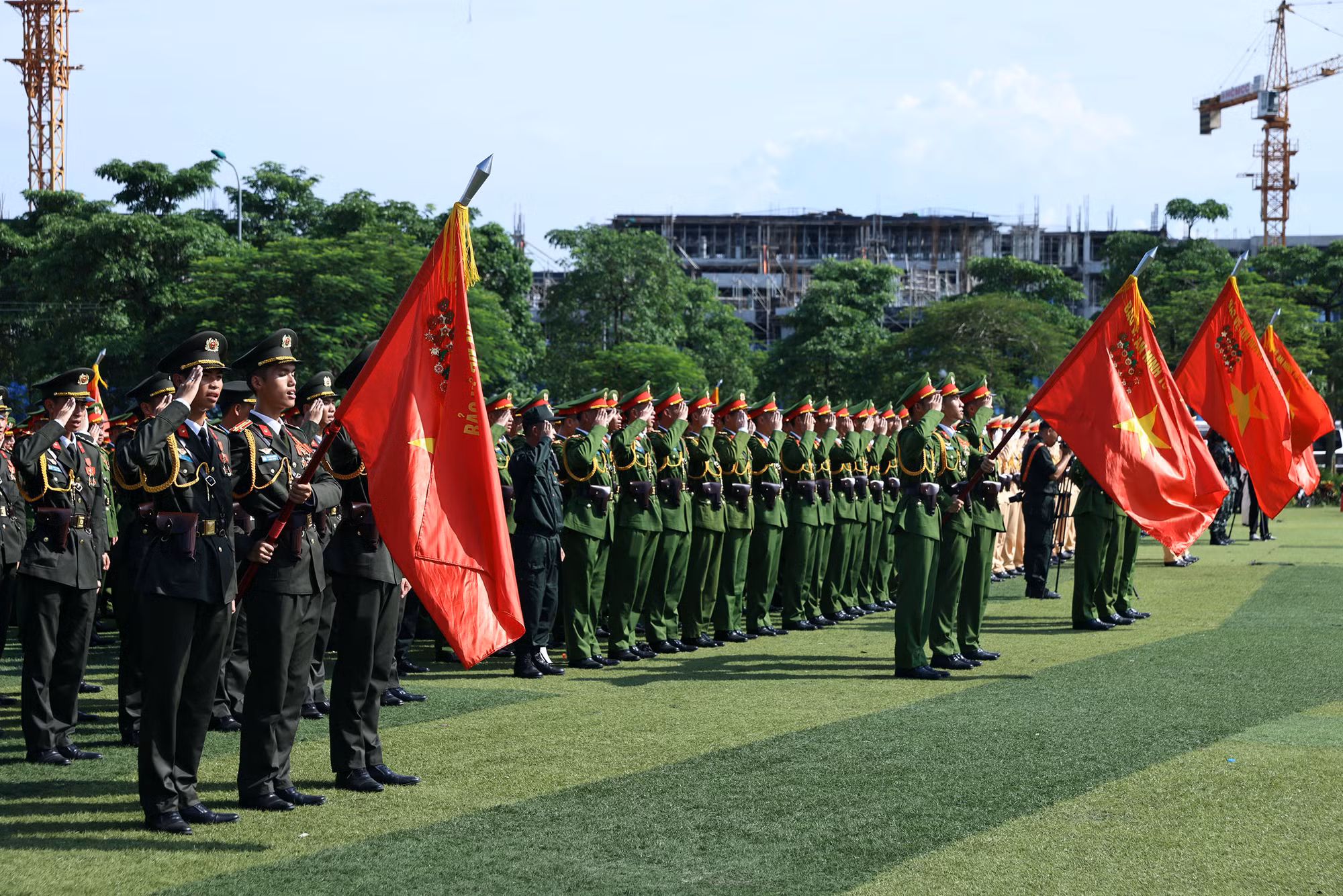 Khí phách CAND trong ngày hội lớn của dân tộc -0
