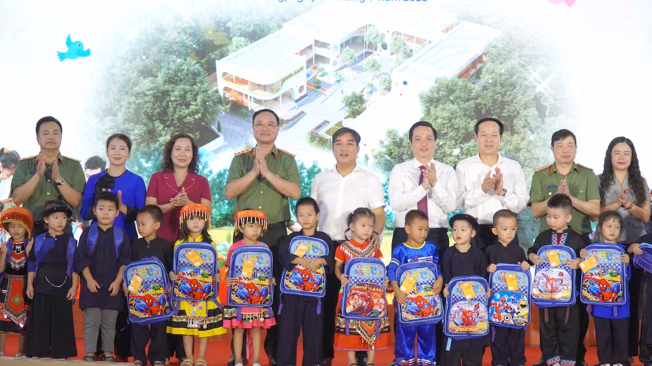 Khởi công xây dựng Trường Mầm non Sóc Hà - Ngôi nhà học tập giữa đại ngàn biên giới Cao Bằng -0