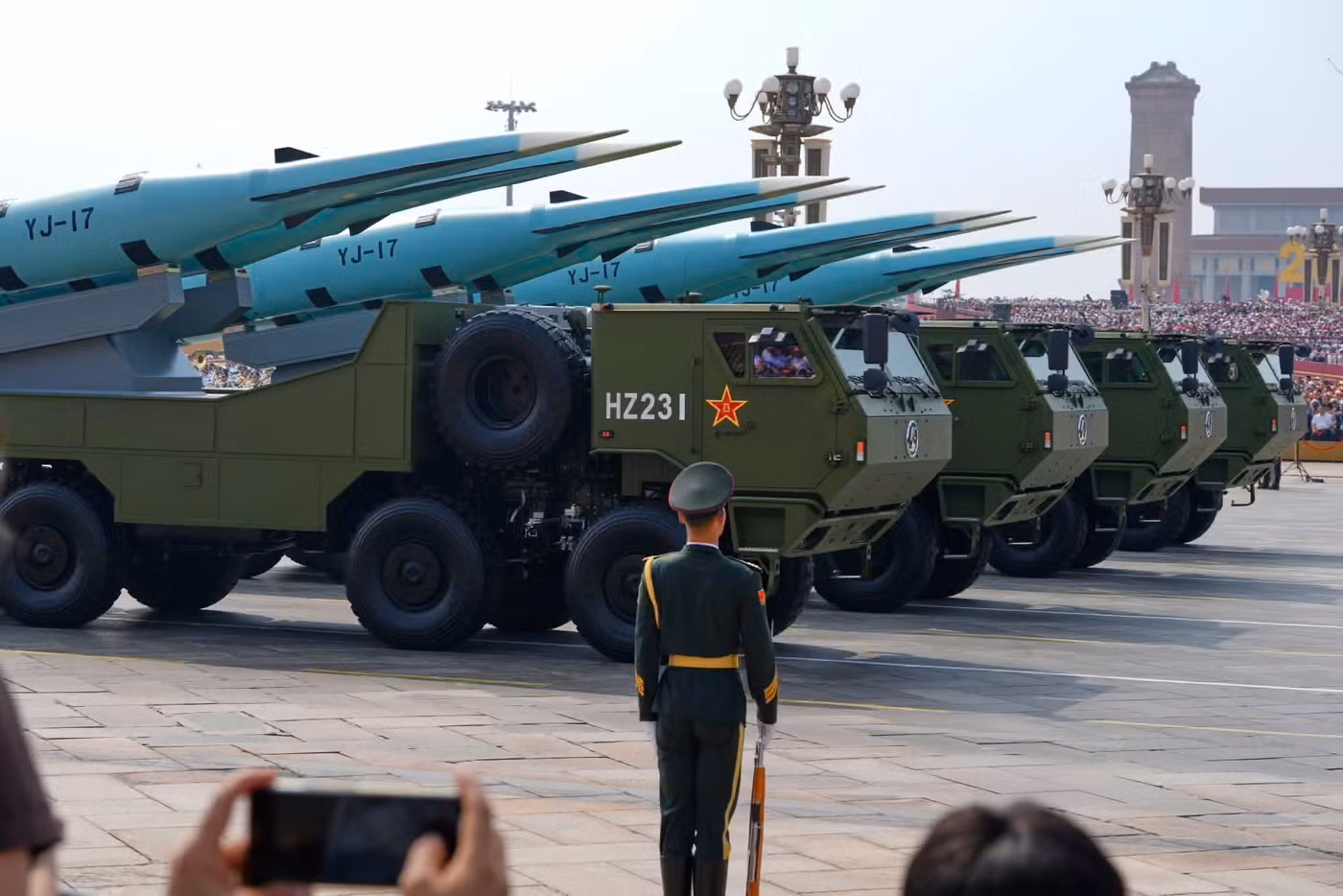Hình ảnh ấn tượng Lễ duyệt binh kỷ niệm 80 năm Chiếc thắng phát xít của Trung -0