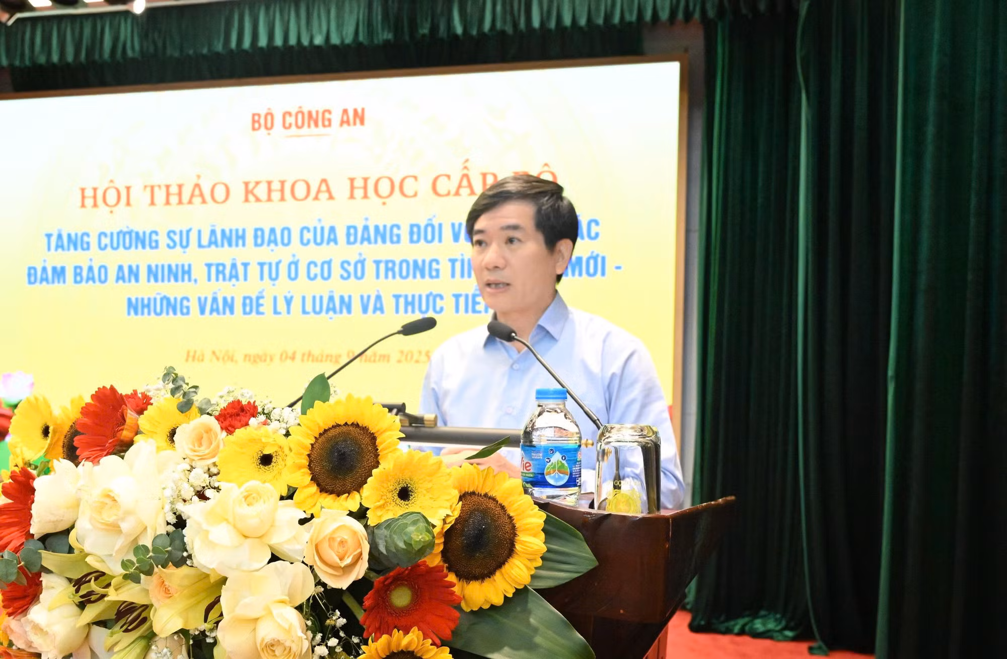 Khẳng định vai trò quan trọng tăng cường sự lãnh đạo của Đảng đối với công tác đảm bảo ANTT ở cơ sở -0