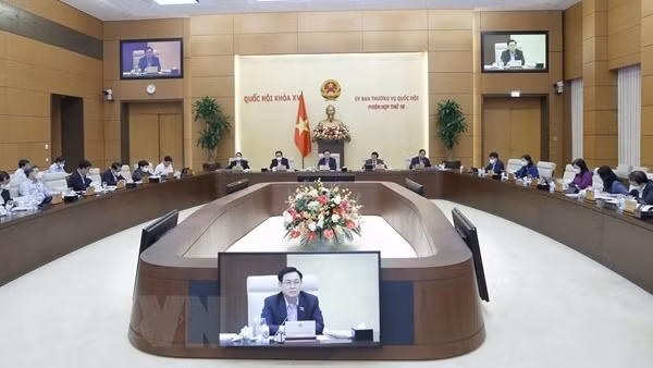 Cho ý kiến Luật Đất đai (sửa đổi), thông qua Luật Phòng, chống rửa tiền (sửa đổi) tại Kỳ họp thứ 4 ảnh 5