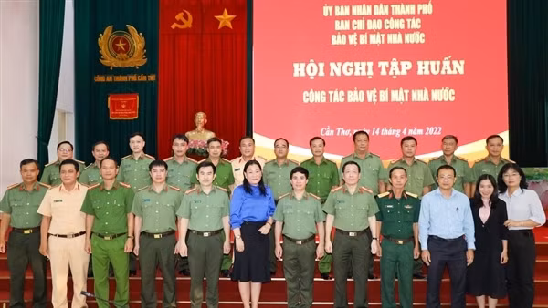 Tập huấn công tác bảo vệ bí mật Nhà nước