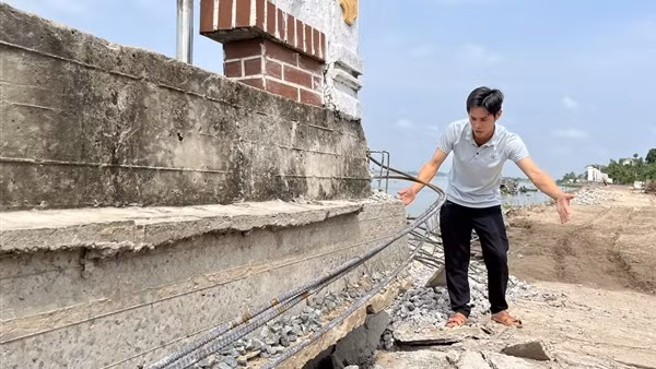 Cần làm rõ bờ kè trăm tỷ ở Đồng Tháp bị hư hỏng ảnh 5