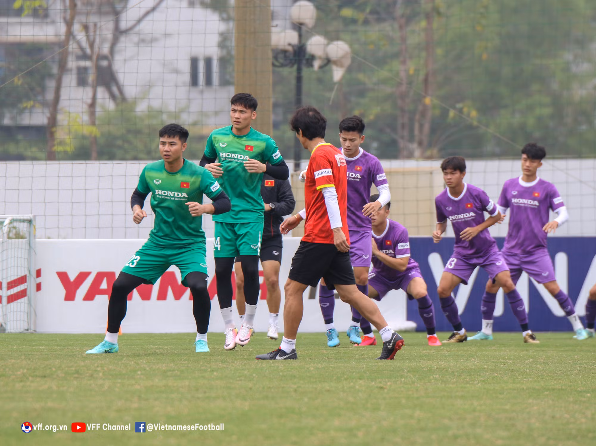 Cầu thủ CAND không tham gia luyện tập&nbsp;cùng&nbsp;U23 Việt Nam -1