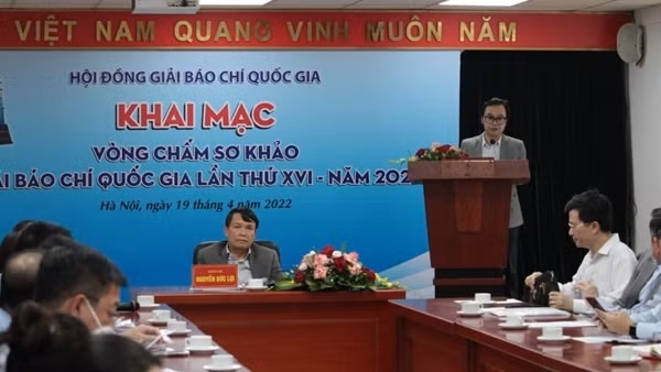 Bắt đầu chấm sơ khảo Giải báo chí Quốc gia năm 2021