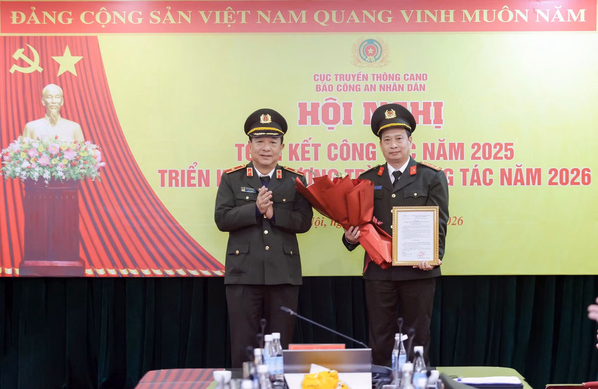 Đại tá Nguyễn Thanh Bình được phân công giữ chức Tổng Biên tập Báo CAND -0