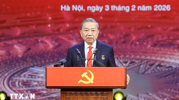 Toàn văn bài phát biểu của Tổng Bí thư Tô Lâm tại Lễ tuyên dương Bí thư Chi bộ xuất sắc và trao Giải Búa liềm Vàng lần thứ X