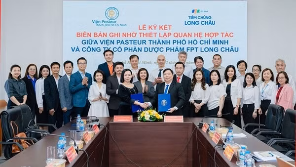 Long Châu hợp tác chiến lược cùng Viện Pasteur TP. Hồ Chí Minh nâng cao năng lực y tế dự phòng