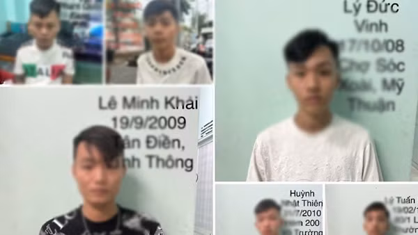 Bắt nhóm thanh, thiếu niên thủ hung khí đi trộm cắp tài sản