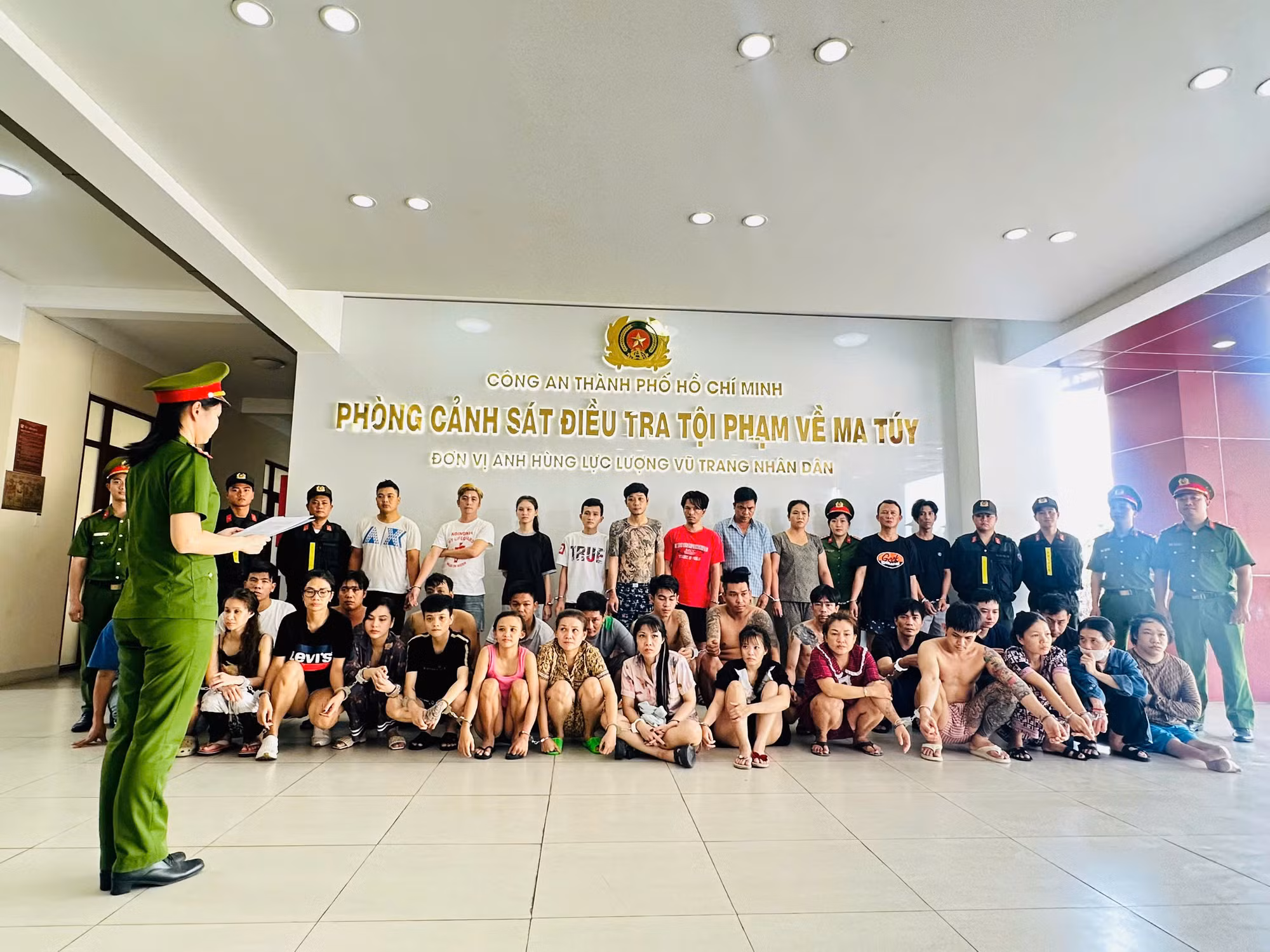 Đập tan đường dây ma túy liên tỉnh, 36 đối tượng sa lưới -0