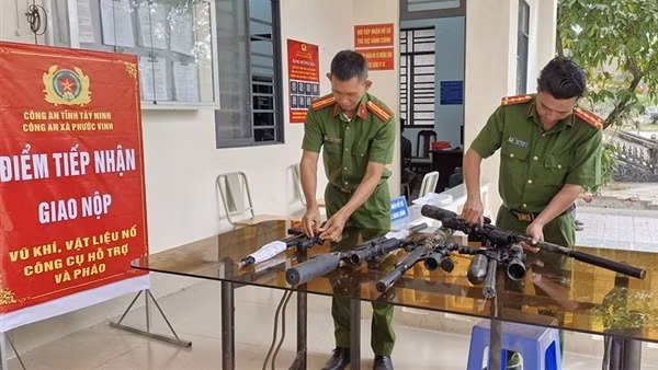 Ngăn ngừa tội phạm liên quan vũ khí, vật liệu nổ ở Tây Ninh