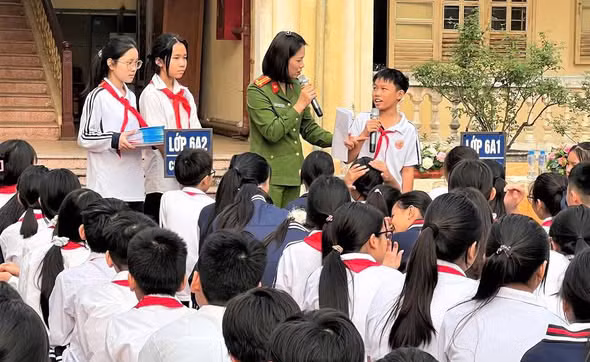 Ngăn chặn, đẩy lùi bạo lực học đường, bảo đảm an ninh, an toàn trường học -0