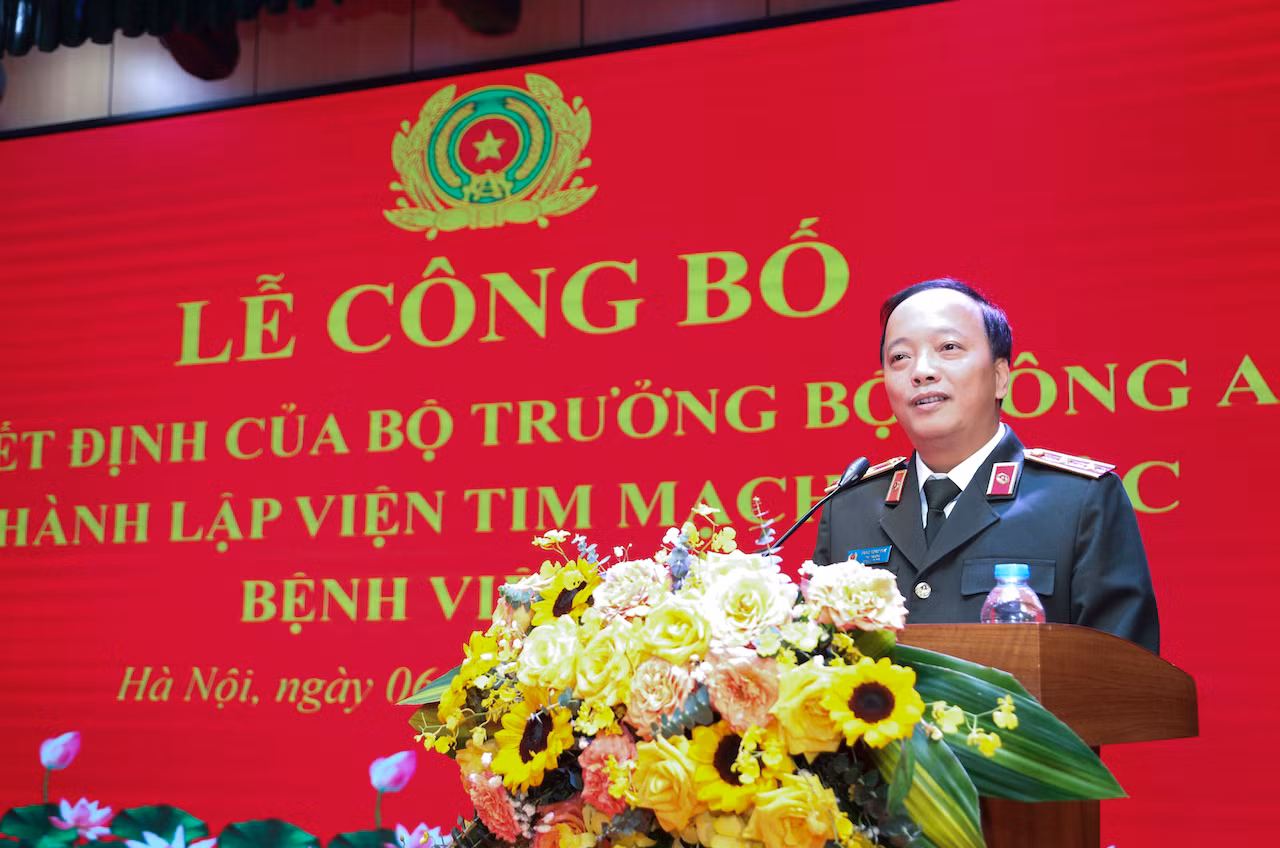 Bộ Công an công bố thành lập Viện Tim mạch Bệnh viện 19-8 -0