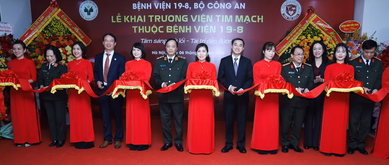 Bộ Công an công bố thành lập Viện Tim mạch Bệnh viện 19-8 -0