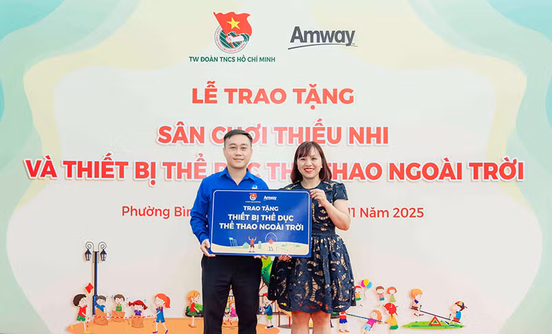Amway Việt Nam phối hợp với Trung ương Đoàn thực hiện công trình “Lũy tre biên giới” tại Đồng Nai -0