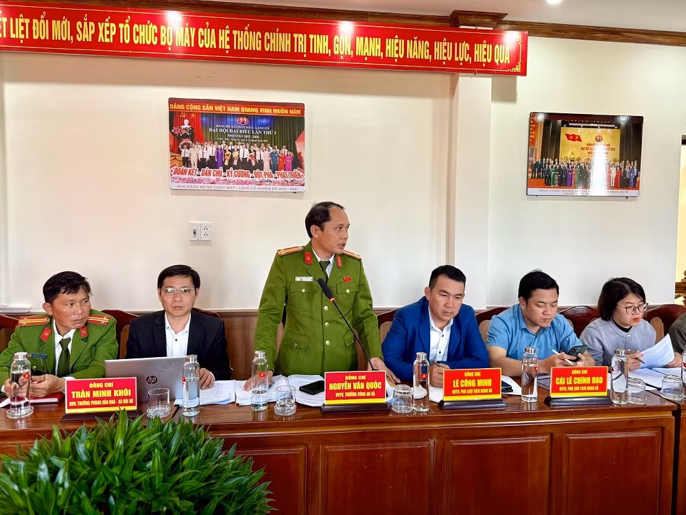 Kiểm tra công tác bảo đảm an ninh, trật tự bầu cử tại các phường, xã -0