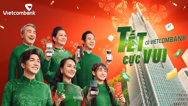 “Có Vietcombank, Tết cực vui”: Khởi ngàn lộc phát, góp nhịp hanh thông cho mùa Tết 2026