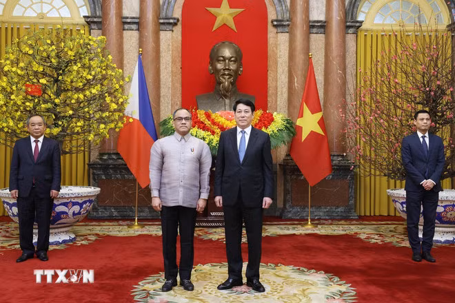 Chủ tịch nước Lương Cường tiếp Đại sứ Indonesia, Philippines trình thư ủy nhiệm -1