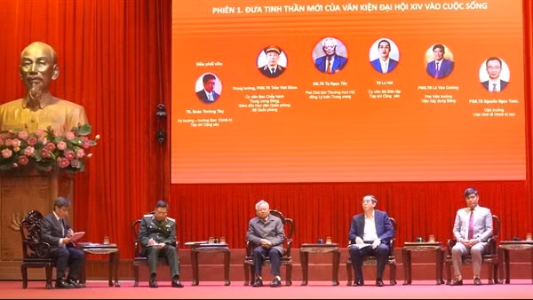 Hội thảo khoa học "Những giải pháp đưa Nghị quyết Đại hội XIV của Đảng vào cuộc sống"